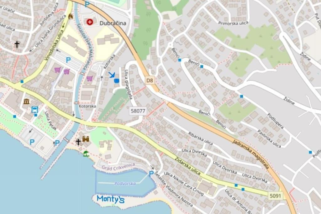 Ferienwohnung Nena In Crikvenica Eksteriør billede